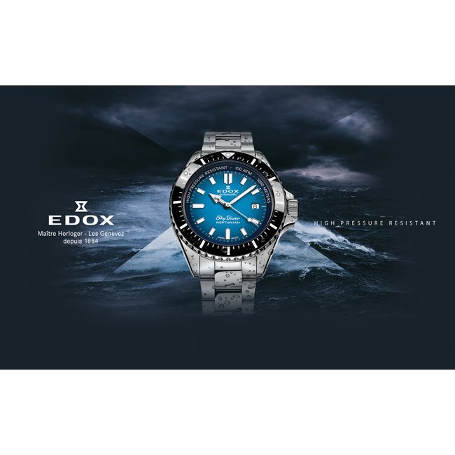 Edox Skydiver Neptunian Automatic 80120 3NM BUIDN